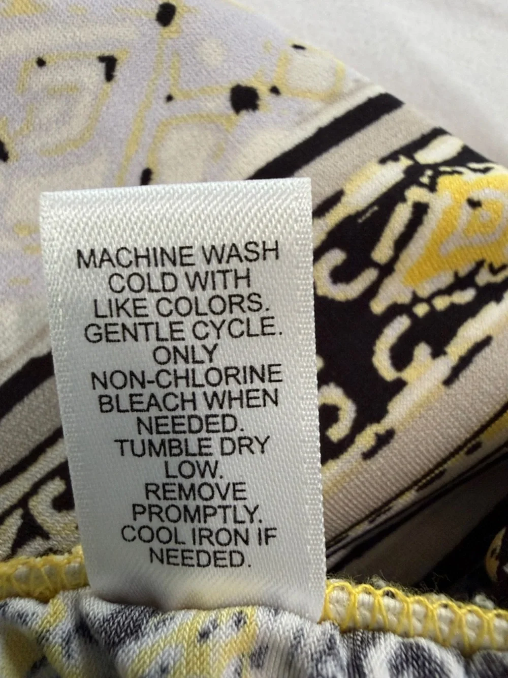 Yellow, Black & White Striped Maxi Skirt - Picture 4 of 8